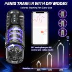 Automatic Male Masturbator with 7 Modes and Base