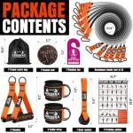 Heavy Resistance Bands Set for Muscle Training