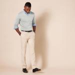 Men's V-Neck Pullover Sweater, Light Grey Heather