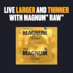 Trojan Magnum Raw Large Thin Condoms - 10 Pack