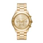 Michael Kors Gold-Tone Slim Runway Men's Watch