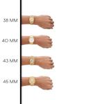 Michael Kors Gold-Tone Slim Runway Men's Watch