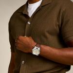 Fossil Men's Everett Quartz Leather Watch FS6071