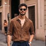 CARFIA Black Retro Polarized Sunglasses for Men