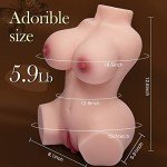 Realistic Male Masturbator Doll with 3-in-1 Features