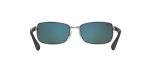 Ray-Ban RB3478 Polarized Rectangular Sunglasses 60mm
