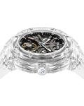 OLEVS Men's Skeleton Automatic Watch with Luminous Strap