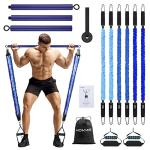 Portable Pilates Bar Kit with Resistance Bands