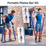 Portable Pilates Bar Kit with Resistance Bands
