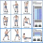 Portable Pilates Bar Kit with Resistance Bands