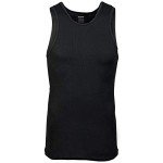 Gildan Men's Black A-Shirt Tank Multipack (6-Pack)