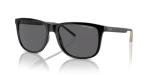 Armani Exchange Men's Black Frame Polarized Sunglasses