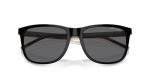 Armani Exchange Men's Black Frame Polarized Sunglasses