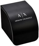 Armani Exchange Men's Brown Leather Chronograph Watch