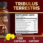 Tribulus Terrestris Supplement with Ashwagandha & Herbs