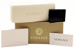 Versace Men's Sunglasses with Gold Frame 63MM