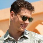 CARFIA Retro Polarized Sunglasses for Men