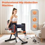 Compact Hip Abductor Machine for Home Workouts