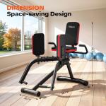 Compact Hip Abductor Machine for Home Workouts