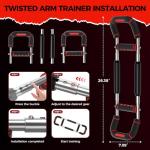 RENRUI Adjustable Twister Arm Trainer for Home Gym