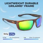 KastKing Huzzah Polarized Sport Sunglasses for Men