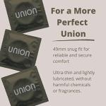 UNION Snug Ultra Thin Vegan Condoms - 12 Pack