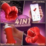 4-in-1 Male Masturbator with App Control