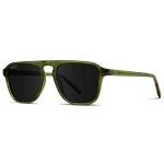 Stylish Emerald Green Polarized Aviator Sunglasses