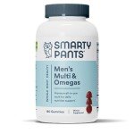 SmartyPants Men’s Multivitamin Gummies with Omega-3