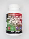 Fruits and Veggies Superfood Supplement Capsules