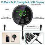 USB Rechargeable Muscle Stimulator with 12 Gel Pads