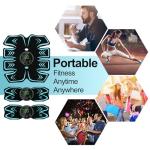 USB Rechargeable Muscle Stimulator with 12 Gel Pads