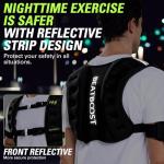 BeatBoost 10lb Weighted Vest with Wrist Ankle Weights