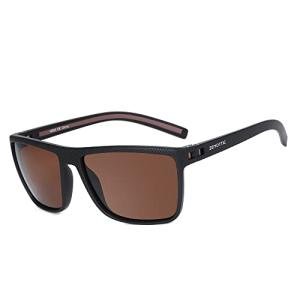 ZENOTTIC Men's Polarized Square Sunglasses with UV400 Protection