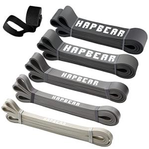 HAPBEAR Resistance Band Set for Powerlifting & Strength