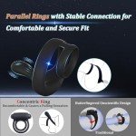 Silicone Dual Motor Vibrating Cock Ring for Men