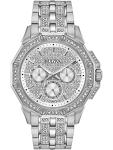 Bulova Men's 6-Hand Stainless Steel Quartz Watch