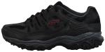 Skechers Men's Afterburn Memory Foam Sneakers, Black
