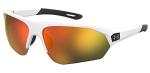 Under Armour Men's Playmaker Sunglasses - Matte White/Black