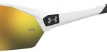 Under Armour Men's Playmaker Sunglasses - Matte White/Black