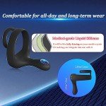 Silicone Dual Motor Vibrating Cock Ring for Men