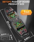 BBTOPS 20-in-1 Foldable Push-Up Board for Home