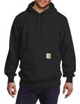 Carhartt Heavyweight Hooded Sweatshirt for Men, Black