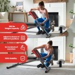 Adjustable Multi-Functional Weight Bench for Home Gym