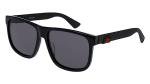 Gucci GG 0010 Black/Grey Sunglasses for Men