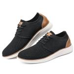 VILOCY Men's Casual Dress Sneakers - Black