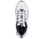 Skechers Men's Energy Afterburn Sneakers, White/Navy