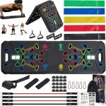 Eliknaz 25-in-1 Portable Push Up Board Kit