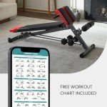 Adjustable Multi-Functional Weight Bench for Home Gym