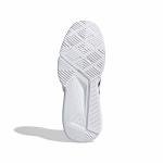 adidas Men's Court Flight Sneakers, Black/White, Size 11